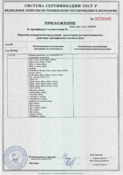 2017.10.11 Выкса - Приложение к сертификату Изделия крепежные т.м. Tech-KREP из полимерных материалов. ТУ 2291-001-99151810-2012